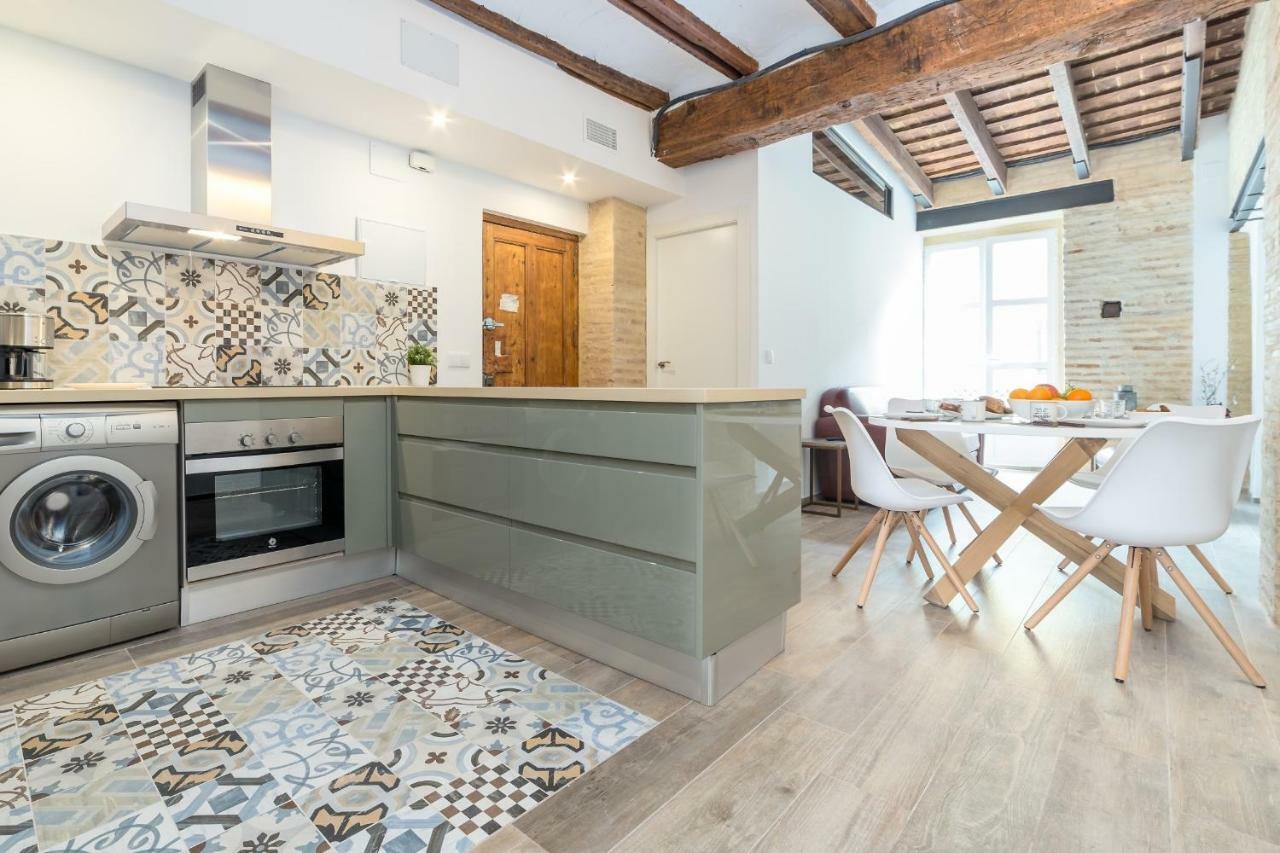 Florit Flats - Cathedral Luxury Terrace Flat 2Br 2Ba Ac Wifi Apartman Valencia Kültér fotó
